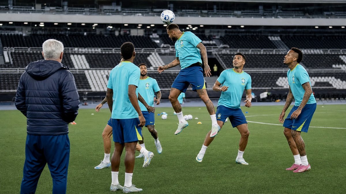 Brasil x Marrocos: Ancelotti aposta na bola parada para estreia na Copa