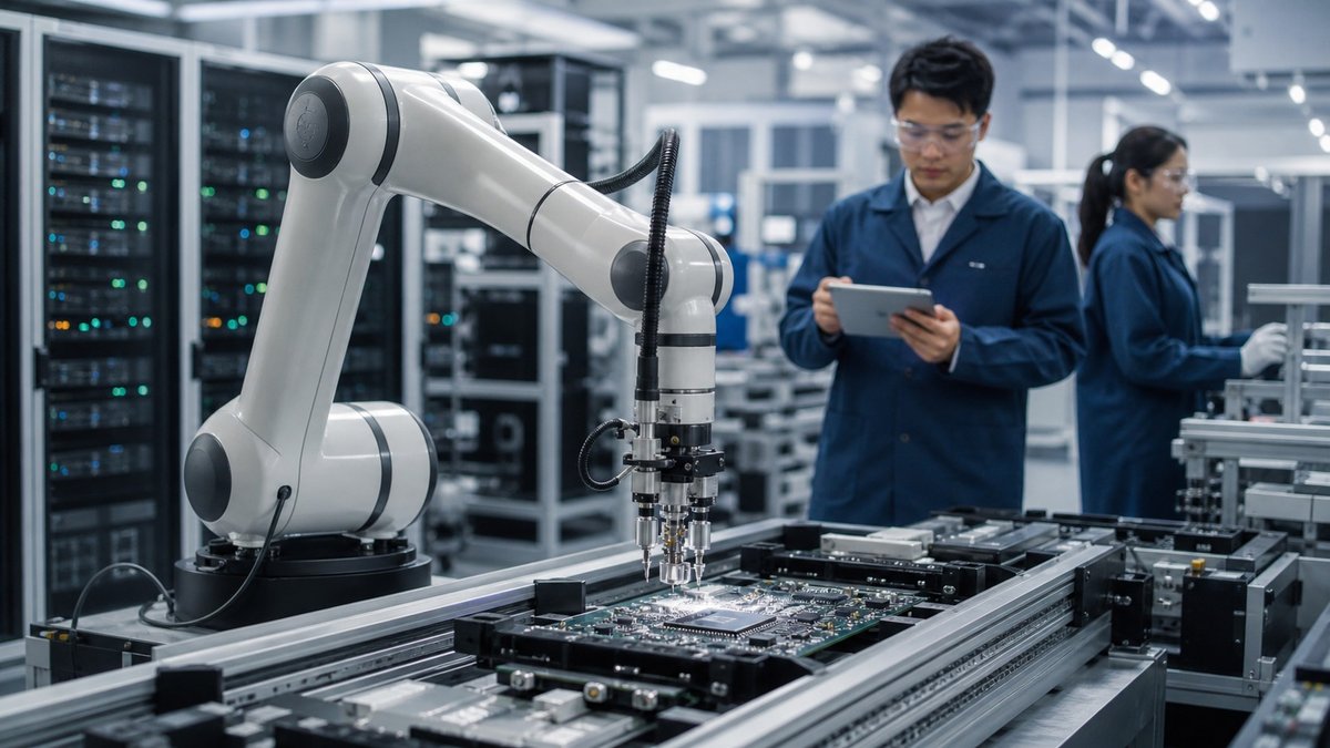 Nvidia mira robótica na Coreia do Sul e empurra IA para dentro das fábricas